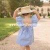 Vestido Rayas Azules - Imagen 2