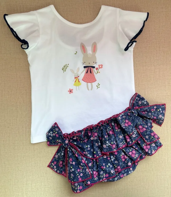 Conjunto Braguita Liberty Fucsia